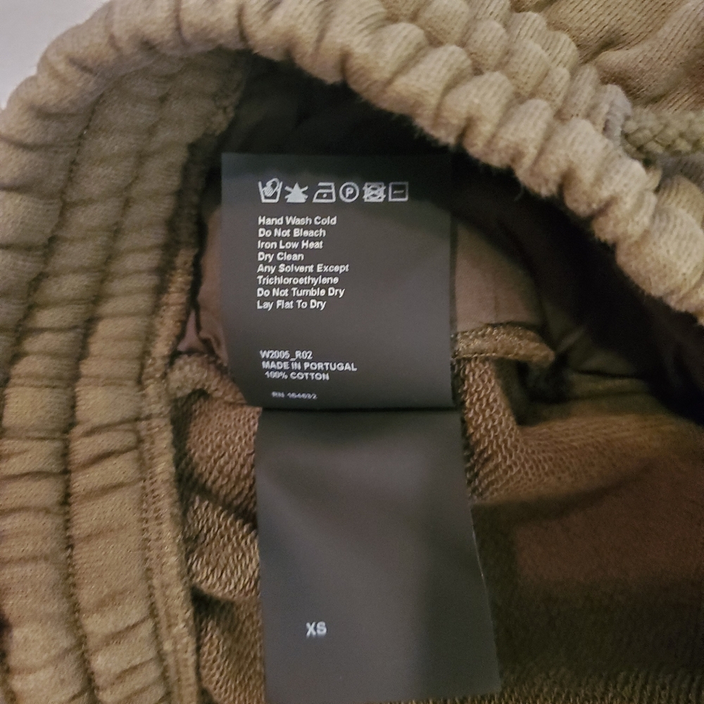 WARDROBE.NYC Military Green Drawstring Track Pant Jogger Sweatpant Loungewear XS - Picture 11 of 11